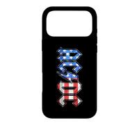 Custodia per iPhone 17 Pro Max AC/DC Old Glory Bandiera Americana Logo