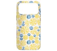 Custodia per iPhone 17 Pro Max Acquerello Estate Limone Mirtillo Amante Della Frutta Girly