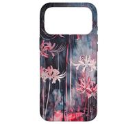 Custodia per iPhone 17 Pro Max Acuarela Pintura Japones Araña Lirios