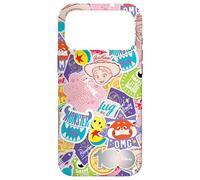 Custodia per iPhone 17 Pro Max Adesivi Disney 100 Pixar Happy Faces e Happy D100