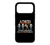 Custodia per iPhone 17 Pro Max ADHD It's Not Disability It's A Different Ability Skeleton