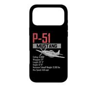 Custodia per iPhone 17 Pro Max Aereo da caccia americano P51 Mustang della seconda guerra