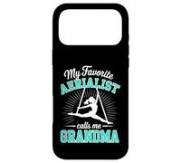 Custodia per iPhone 17 Pro Max Aerial Silks Nonna Favorite Aerialist Granddaughter Teal