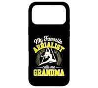 Custodia per iPhone 17 Pro Max Aerial Silks Nonna Favorite Aerialist Nipote Giallo