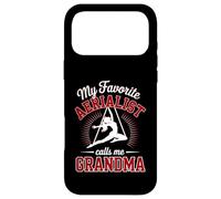 Custodia per iPhone 17 Pro Max Aerial Silks Nonna Favorite Aerialist Nipote Maroon