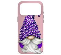 Custodia per iPhone 17 Pro Max Aesthetic Lilac Gnomes For Awareness Lavender Purple Gnome