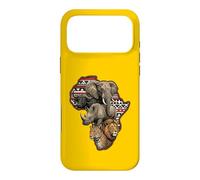 Custodia per iPhone 17 Pro Max African Big Five Animali Safari Fauna Selvatica Continente Tribale