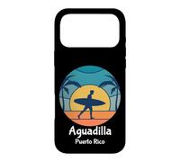 Custodia per iPhone 17 Pro Max Aguadilla Puerto Rico Surfer Vintage Tramonto