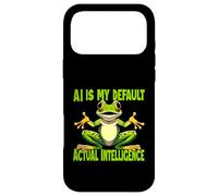 Custodia per iPhone 17 Pro Max AI è la mia intelligenza artificiale divertente rana di default