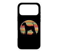 Custodia per iPhone 17 Pro Max Airedale Terrier Dog Retro Vintage 70s Silhouette Dog Lovers