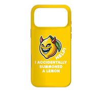 Custodia per iPhone 17 Pro Max Aiuto ho accidentalmente evocato un limone - Meme divertente