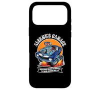 Custodia per iPhone 17 Pro Max Albert's Garage Hotrod Classic Car Design per nome Albert