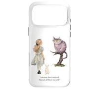 Custodia per iPhone 17 Pro Max Alice Adventures Wonderland Vintage Libro Citazione Lewis Carrol