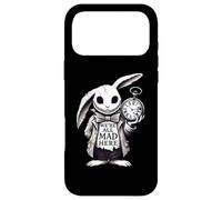Custodia per iPhone 17 Pro Max Alice nel Paese delle Meraviglie - We're All Mad Here Rabbit Hatter Citazione
