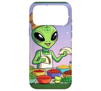 Custodia per iPhone 17 Pro Max Alien Making Tacos martedì