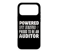 Custodia per iPhone 17 Pro Max Alimentato da Gesù Orgoglioso di essere auditor Christian
