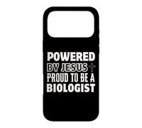 Custodia per iPhone 17 Pro Max Alimentato da Gesù Orgoglioso di essere Biologo Cristiano
