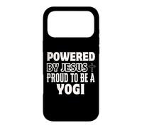 Custodia per iPhone 17 Pro Max Alimentato da Gesù Orgoglioso per Yogi Christian Faith Yoga Lover