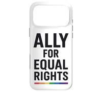 Custodia per iPhone 17 Pro Max Alleato etero per uguali diritti LGBTQI