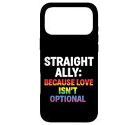 Custodia per iPhone 17 Pro Max Alleato etero perché l'amore non è facoltativo