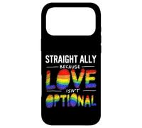Custodia per iPhone 17 Pro Max Alleato etero perché l'amore non è facoltativo
