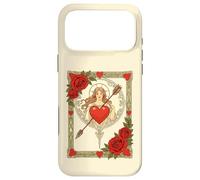 Custodia per iPhone 17 Pro Max Allegoria dell'Amore Vintage Art Nouveau Romance