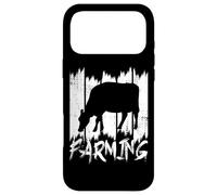 Custodia per iPhone 17 Pro Max Allevamento Mucca Agricoltura Contadina Campo