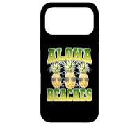 Custodia per iPhone 17 Pro Max Aloha Beaches - Occhiali da sole Hawaii Hawaii Ananas anni '90