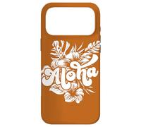Custodia per iPhone 17 Pro Max Aloha Hawaii con fiori di ibisco hawaiano