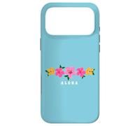 Custodia per iPhone 17 Pro Max Aloha Hibiscus Flowers Hawaiian Islands Hawaii Surfer