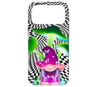 Custodia per iPhone 17 Pro Max Alt Gnome Scacchiera Fungo Art