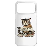 Custodia per iPhone 17 Pro Max Amante dei gatti divertente sarcastico introverso umorismo totalmente fine umore