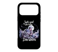 Custodia per iPhone 17 Pro Max Amante dei Lupi Dire Aenocyon dirus Pleistocene Antropologia