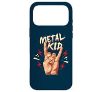 Custodia per iPhone 17 Pro Max Amante della musica rock Heavy Metal Kid