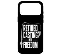 Custodia per iPhone 17 Pro Max Amante della pesca in pensione Casting in libertà