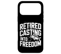 Custodia per iPhone 17 Pro Max Amante della pesca in pensione Casting in libertà