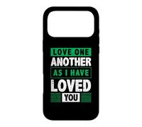 Custodia per iPhone 17 Pro Max Amatevi gli uni gli altri come io ho amato voi