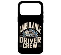 Custodia per iPhone 17 Pro Max Ambulanza Driver Crew EMS orgoglio di emergenza