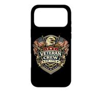 Custodia per iPhone 17 Pro Max American Veteran Crew Est 1776 Eagle Shield Patriotic Stati Uniti