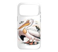 Custodia per iPhone 17 Pro Max American White Pelican Sea Bird Birder