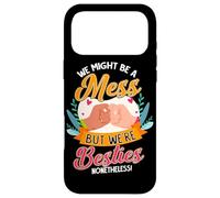 Custodia per iPhone 17 Pro Max Amici Potremmo essere un disastro ma siamo comunque Besties BFF