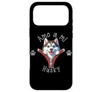 Custodia per iPhone 17 Pro Max Amo a Mi Husky