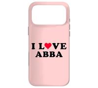 Custodia per iPhone 17 Pro Max Amo Abba Matching Girlfriend & Fidanzato Abba Nome