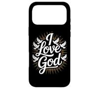 Custodia per iPhone 17 Pro Max Amo Dio Religioso Devozione Spiritualità