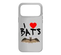 Custodia per iPhone 17 Pro Max Amo i pipistrelli I Heart Bat s