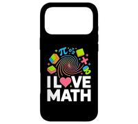 Custodia per iPhone 17 Pro Max Amo la matematica Pi Geometria Algebra Appassionato