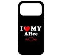 Custodia per iPhone 17 Pro Max Amo la mia Alice che fa le cose di Alice