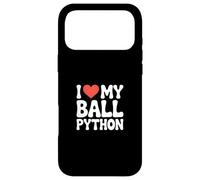 Custodia per iPhone 17 Pro Max Amo la mia palla Python