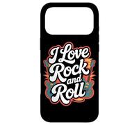 Custodia per iPhone 17 Pro Max Amo la musica rock and roll per chitarra