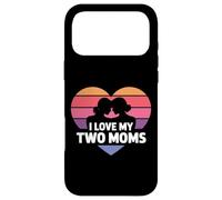 Custodia per iPhone 17 Pro Max Amo le Mie Due Mamme Lesbiche LGBT Orgoglio